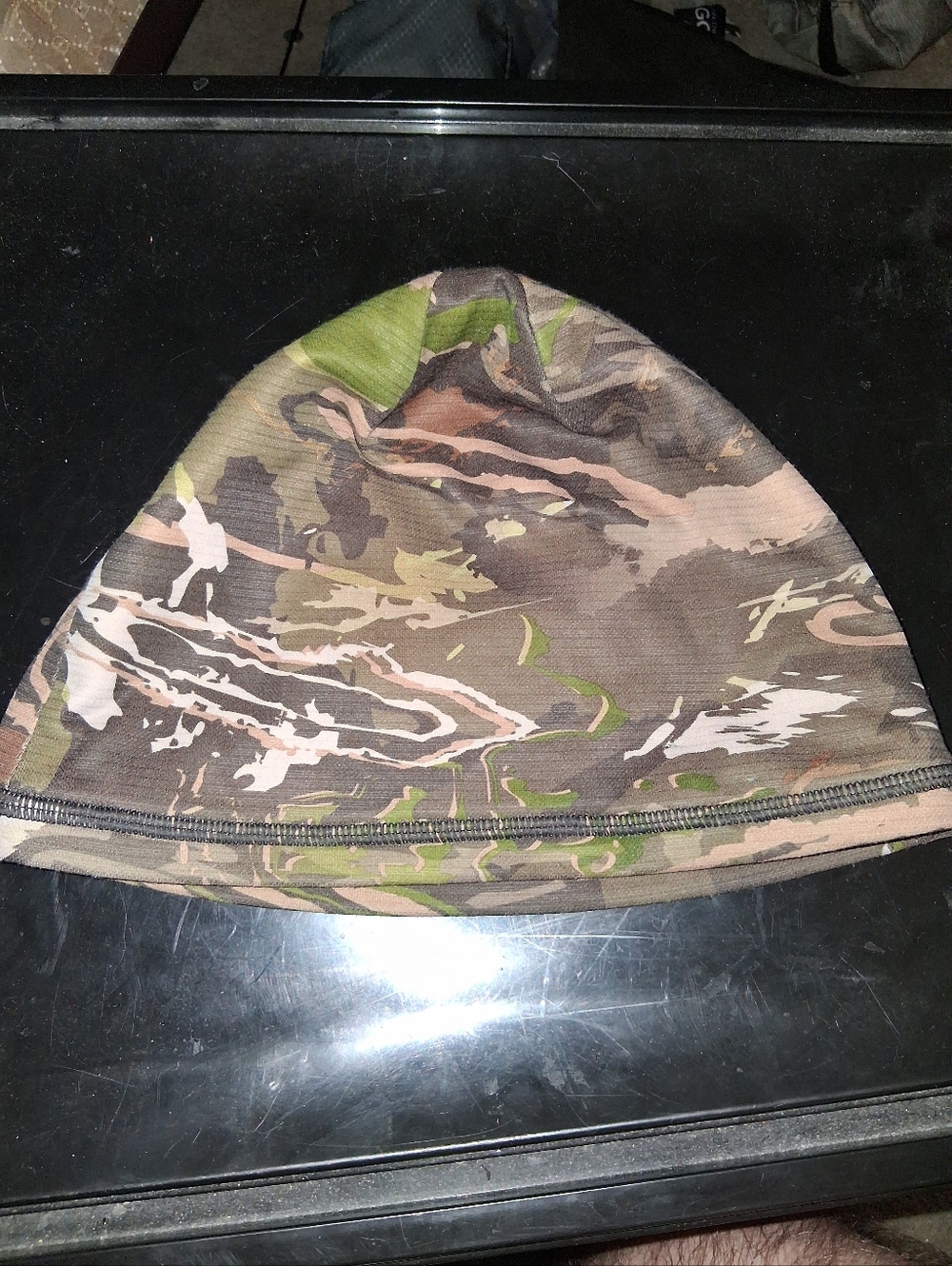 Under Armor Reversable Beanie Camo/orange